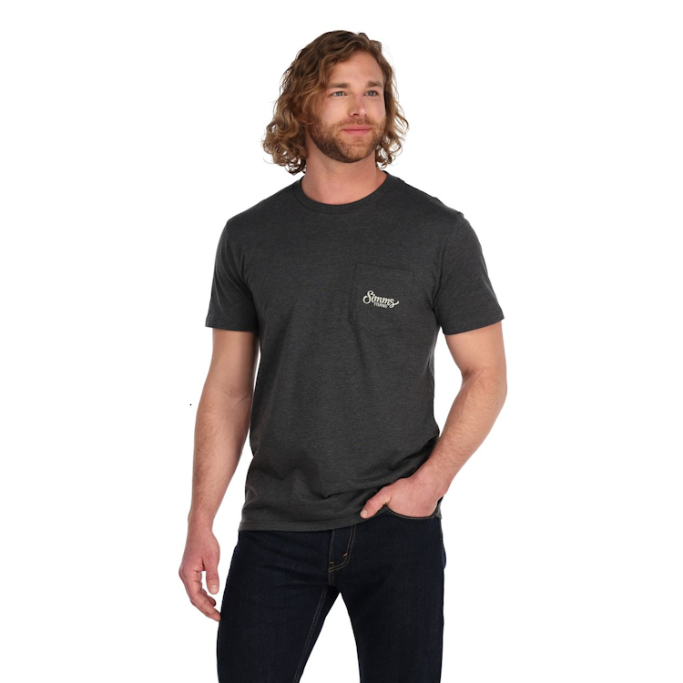 Mens black sales pocket t shirts