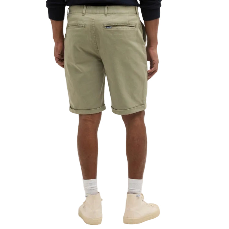 Barbour Washed Twill Chino Shorts - Laurel Green