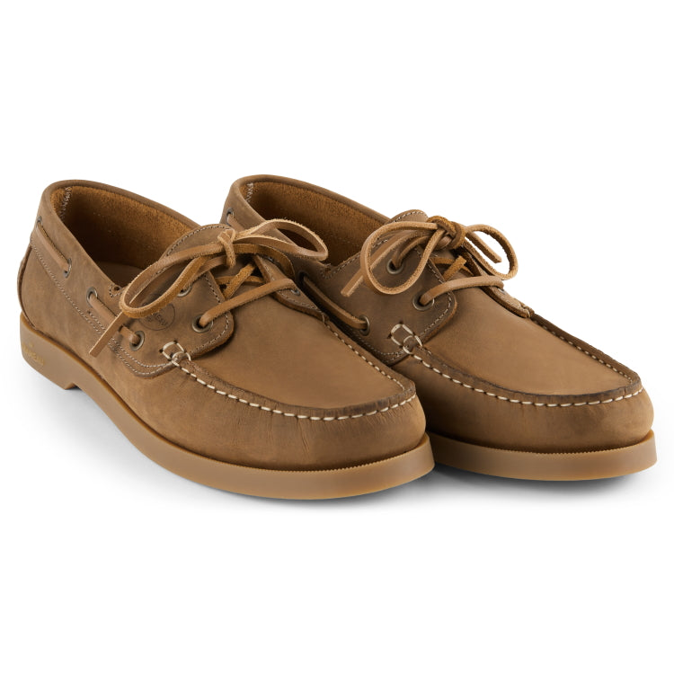 Le Chameau Galion Homme Deck Shoes - Walnut