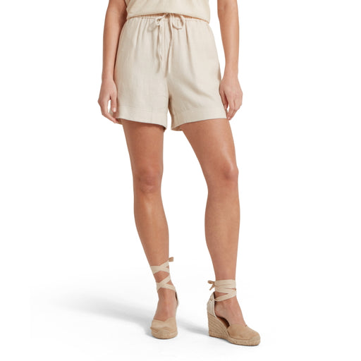 Schoffel Ladies Daphne Linen Shorts - Oat