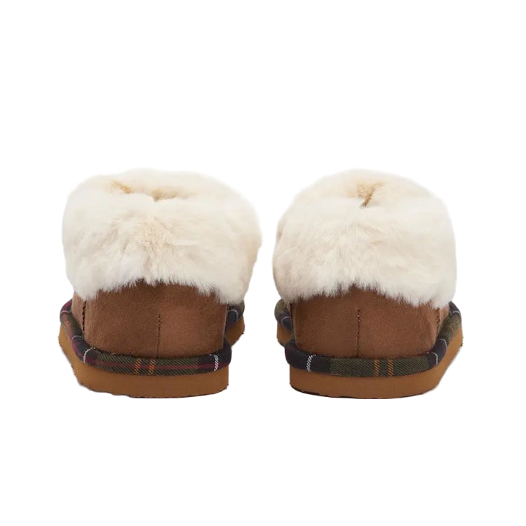 Barbour Ladies Eloise Bootie Slipper - Camel