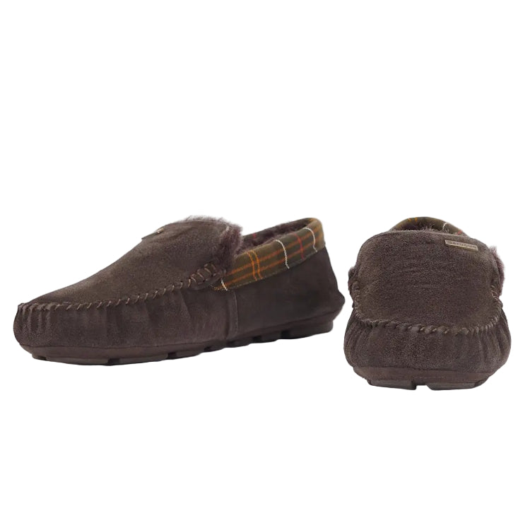 Barbour Monty Slippers - Brown