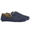Barbour Monty Slippers - Navy Suede
