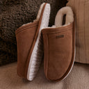 Barbour Leck Mule Slippers - Camel