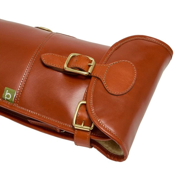 Chatham Premium Pull Up Leather Gun Slip - Chestnut