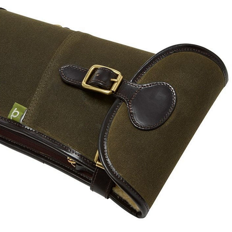 Chatham Waxed Canvas FBZ Gun Slip - Green/Dark Brown