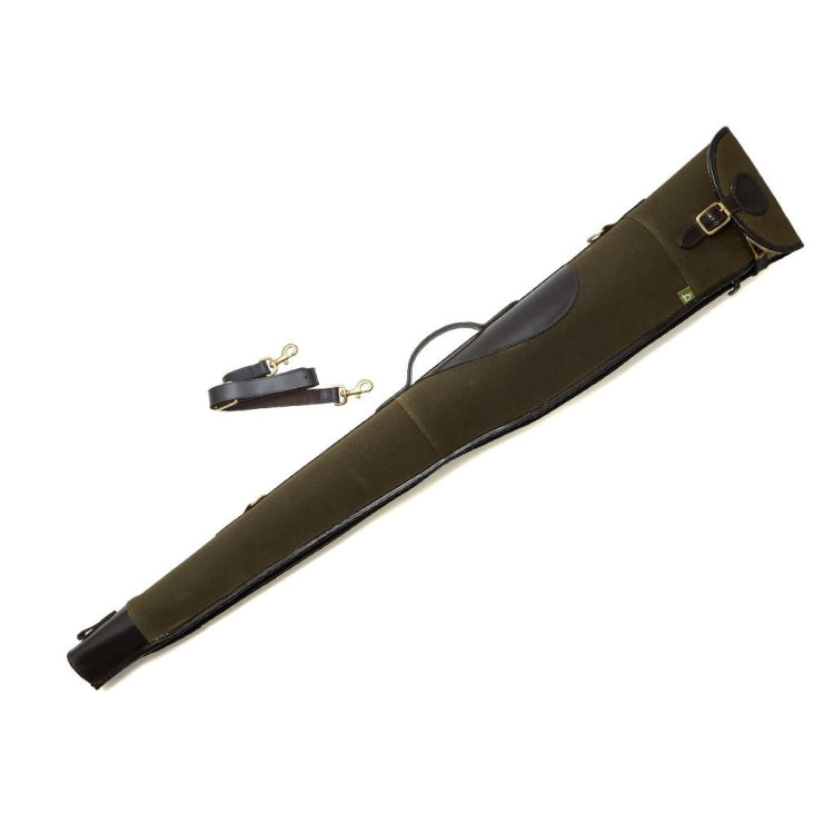 Chatham Waxed Canvas FBZ Gun Slip - Green/Dark Brown