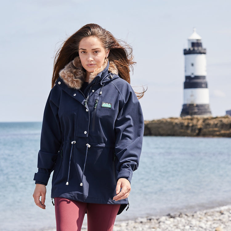 Ridgeline Ladies Monsoon Nordic Smock - Navy