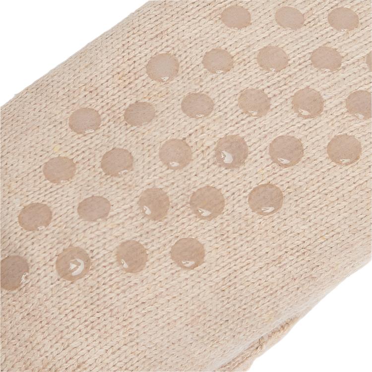 Barbour Ladies Cable Knit Lounge Socks - Oatmeal