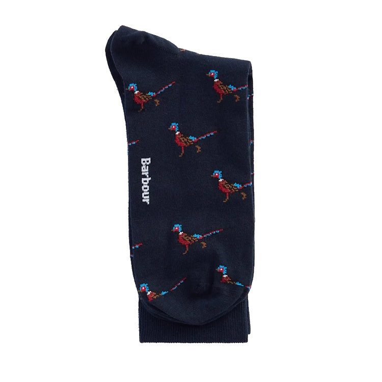 Barbour Mavin Sock - Navy Pheasant