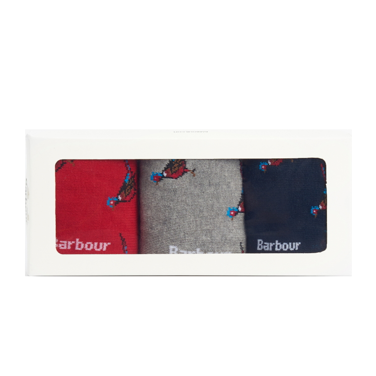 Barbour Pheasant Socks Gift Box Selection