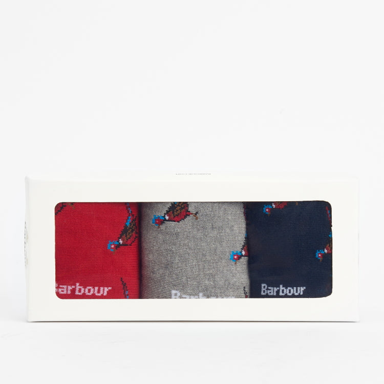 Barbour Pheasant Socks Gift Box Selection