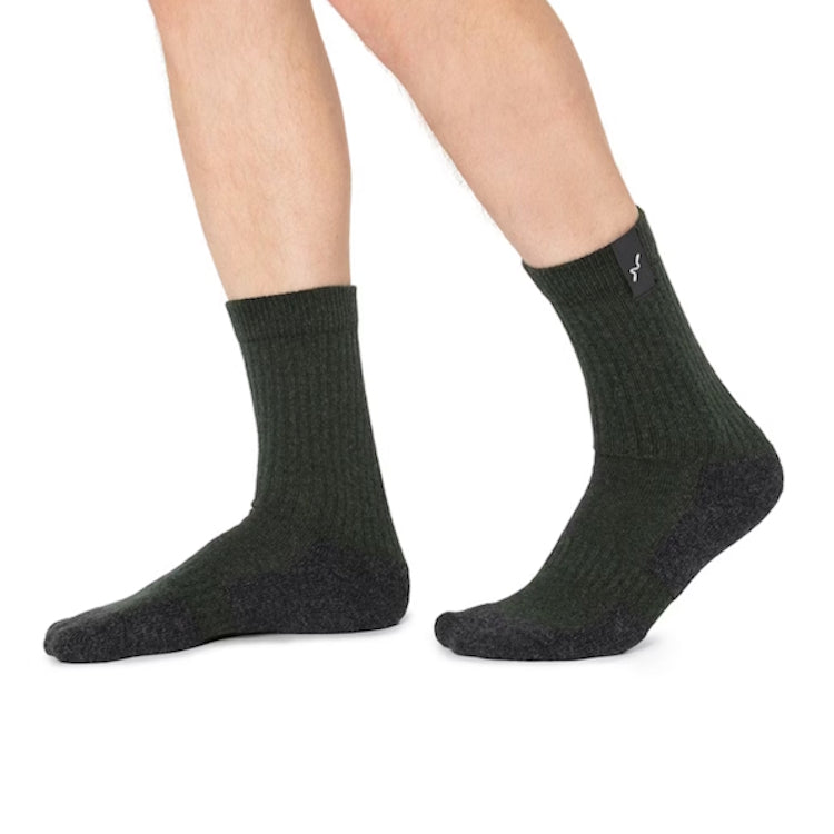 Guideline Three Season Wading Socks - Moss Green