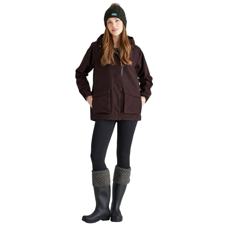 Ridgeline Double Cuff Welly Socks - Moss