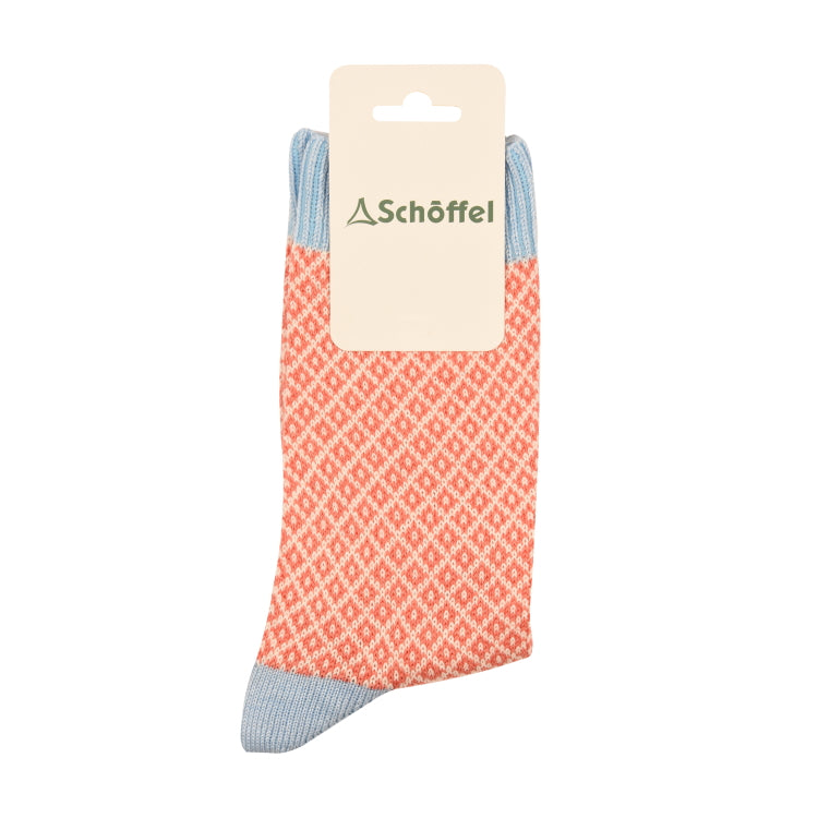 Schoffel Ladies Braemar Socks - Pale Blue