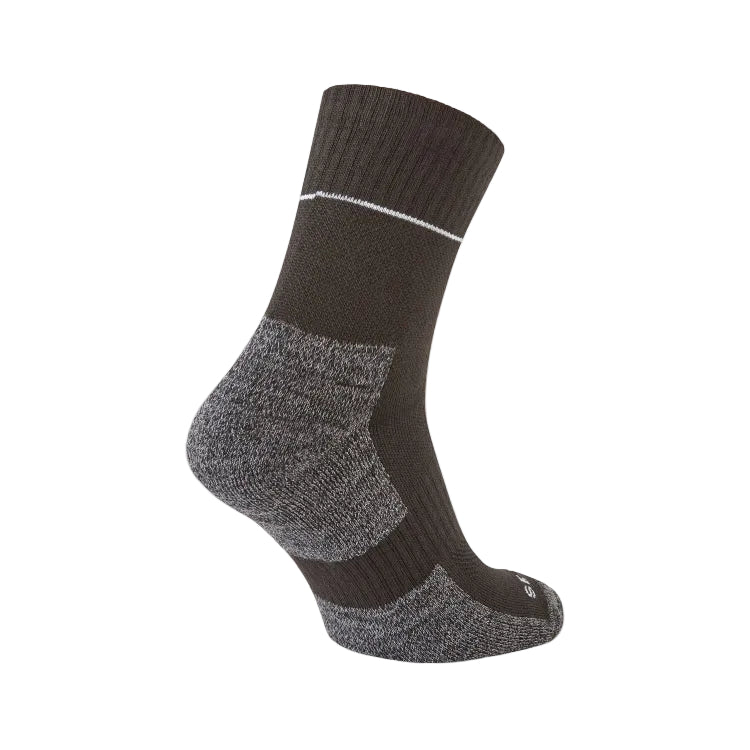 Sealskinz Morston Solo QuickDry Ankle Length Socks - Black
