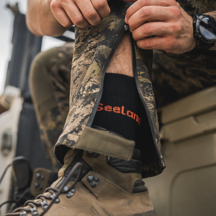 Seeland Field Coolmax Socks – 2Pack - Black/Dark Grey