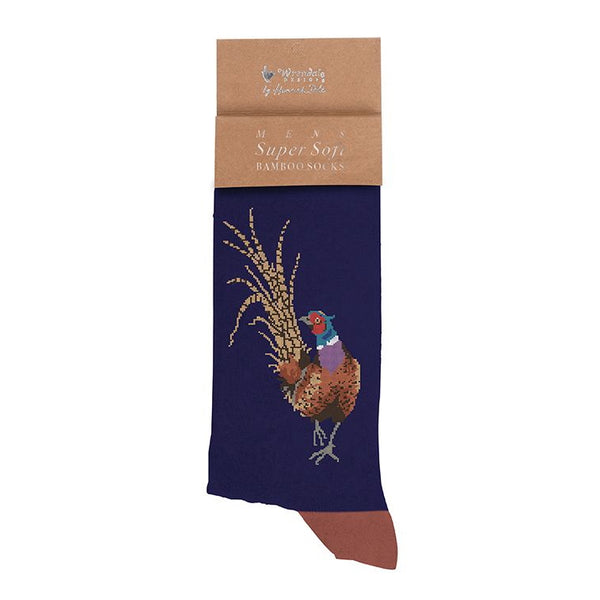 Wrendale Designs Mens Socks - Ready For My Close Up Pheasant