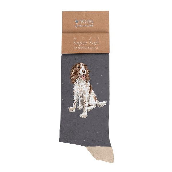 Wrendale Designs Mens Socks - Willow Spaniel