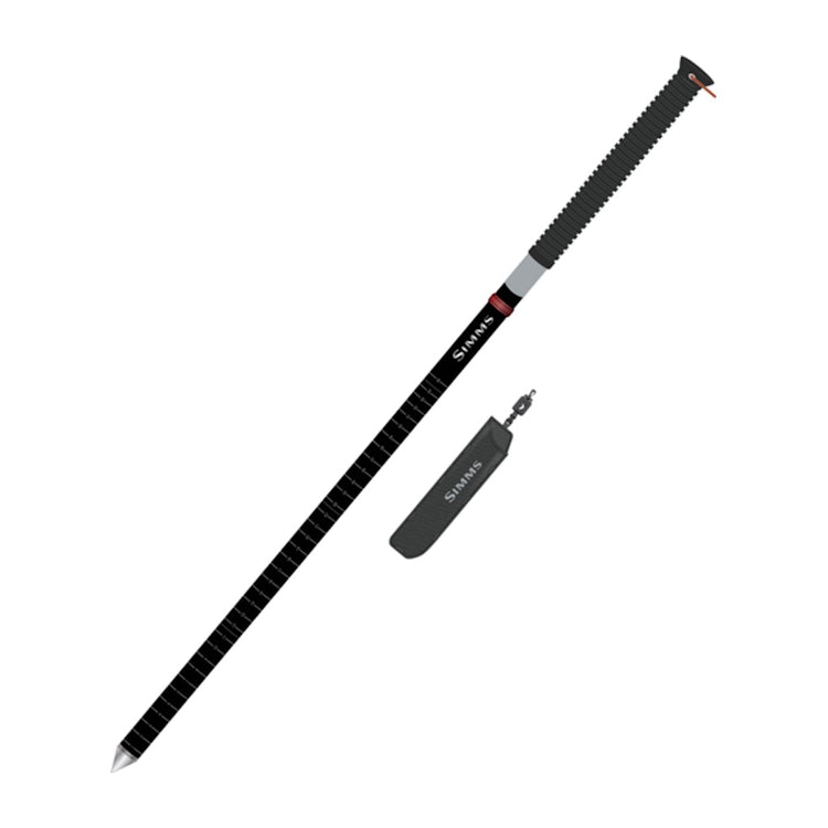 Simms Wading Staff Aluminium Black