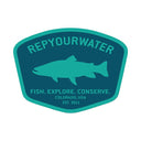 Rep Your Water Sticker -  Badge