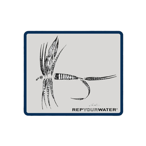 Rep Your Water Sticker - Feather Dry Fly