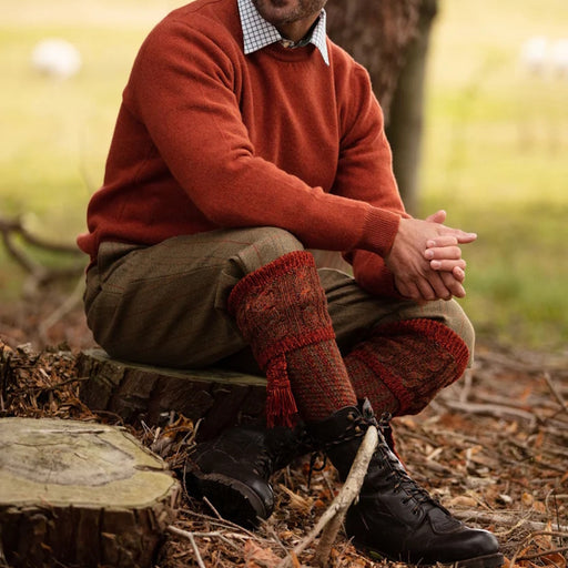 House of Cheviot Reiver Stockings - Firethorn