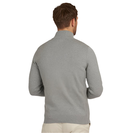 Barbour Cotton Half Zip Sweater - Grey Marl