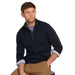Barbour Cotton Half Zip Sweater - Navy