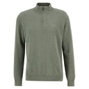 Barbour Cotton Half Zip Sweater - Thyme