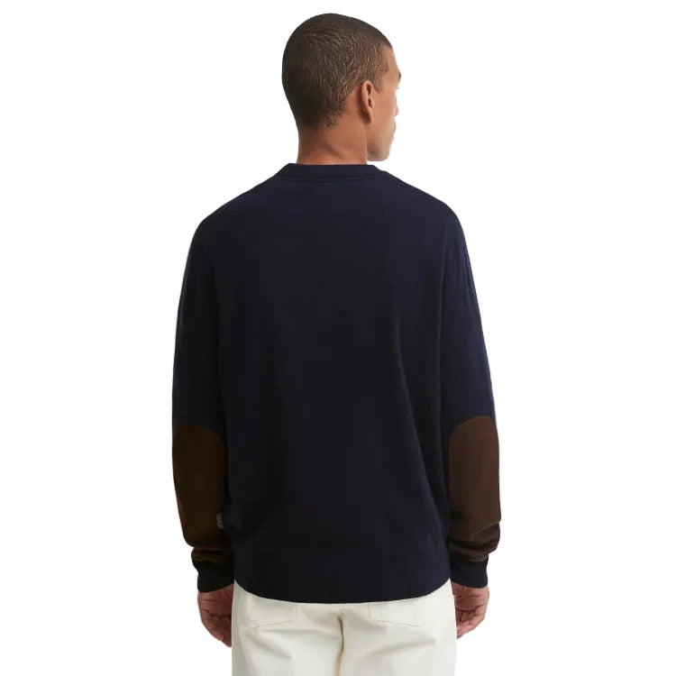 Barbour Whitworth Crew Neck Sweater - Dark Navy