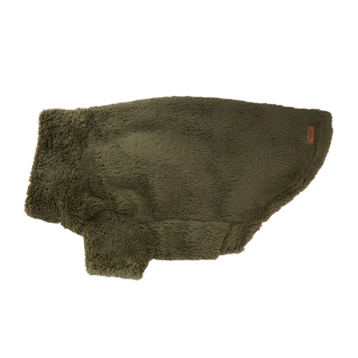 Barbour Brindle Fleece Dog Jumper - Olive