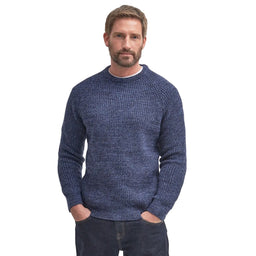 Barbour Horseford Crew Neck Sweater - Navy