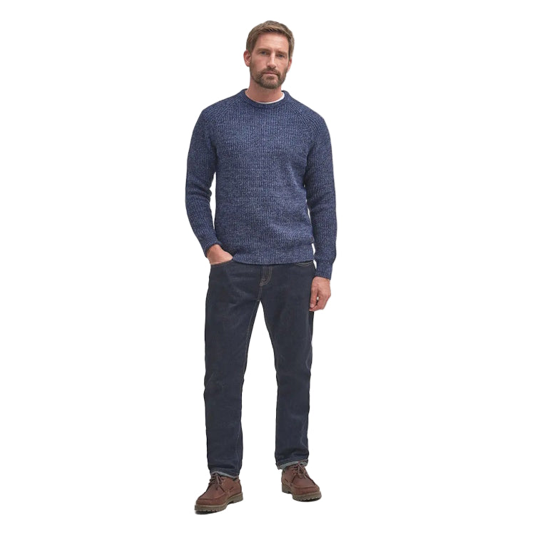 Barbour Horseford Crew Neck Sweater - Navy