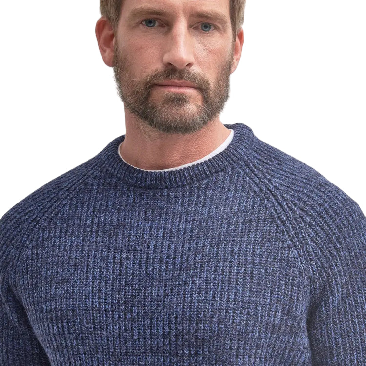 Barbour Horseford Crew Neck Sweater - Navy