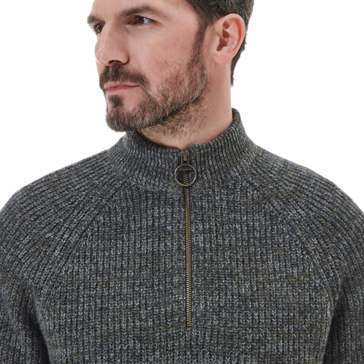 オリーブ Barbour Mens Horseford Barbour Horseford Crew Neck Sweater