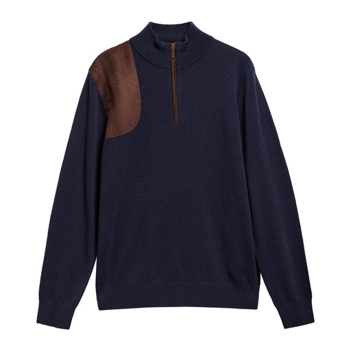 Barbour Whitworth Half Zip Sweater - Dark Navy