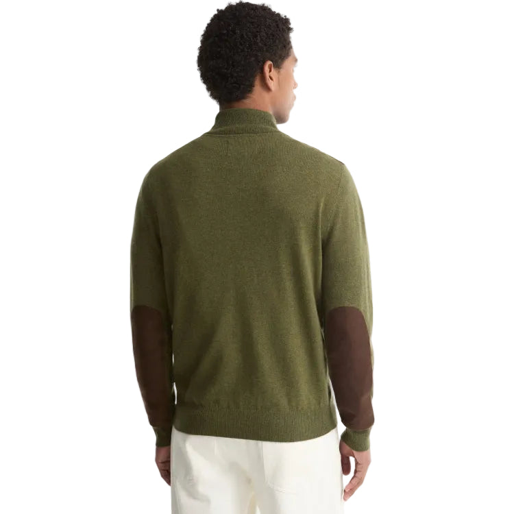 Barbour Whitworth Half Zip Sweater - Sage