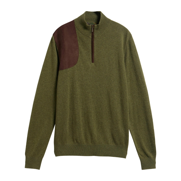 Barbour Whitworth Half Zip Sweater - Sage