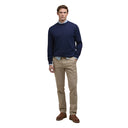 Barbour Bayfield Knitted Crew Jumper - Navy