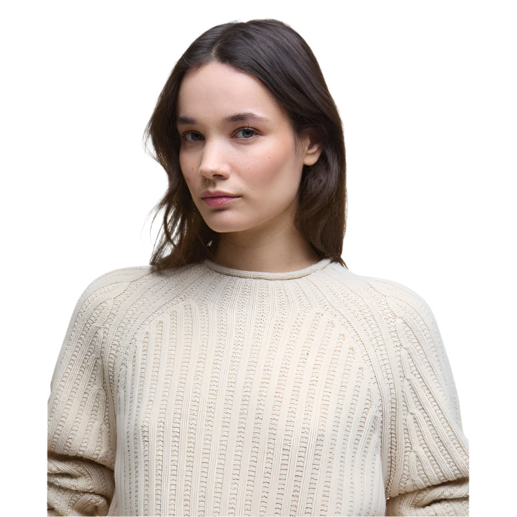 Barbour Ladies Bamburgh Knitted Jumper - Birch