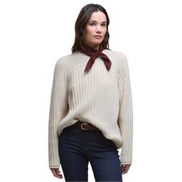 Barbour Ladies Bamburgh Knitted Jumper - Birch