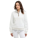 Barbour Ladies Cynthia Half Zip Sweatshirt - Cloud