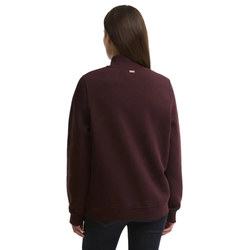 Barbour Ladies Cynthia Half Zip Sweatshirt - Fig