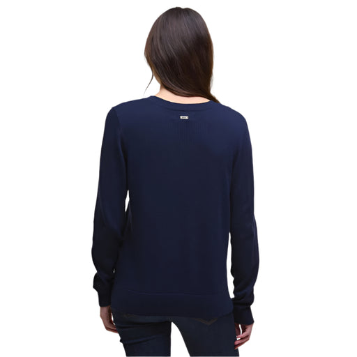 Barbour Ladies Homeswood Knitted Jumper - Navy