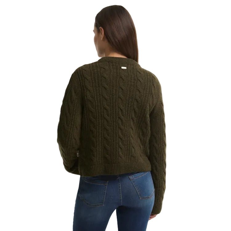 Barbour Ladies Joan Knit - Olive
