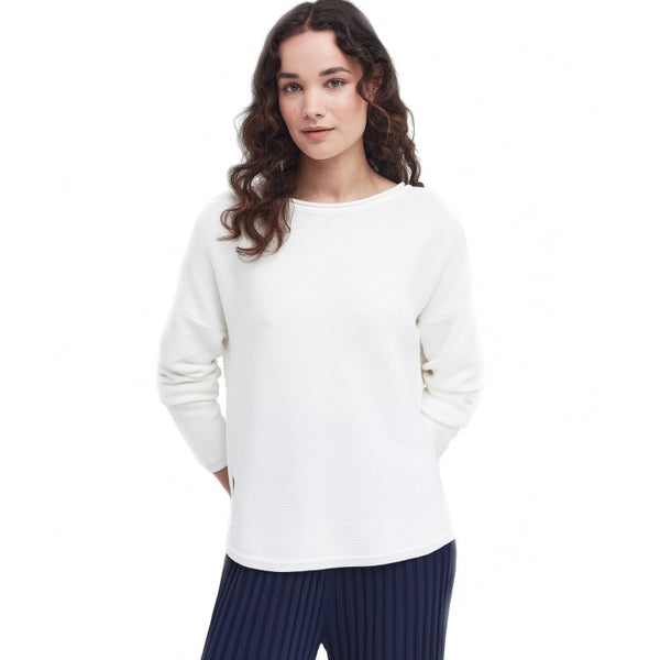 Barbour Ladies Marine Knitted Jumper - Cloud