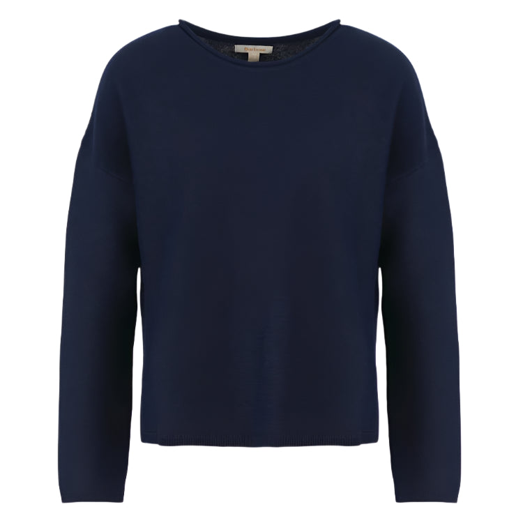 Barbour Ladies Marine Knitted Jumper - Navy