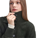 Barbour Ladies Woodside Knitted Jumper - Olive