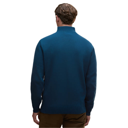 Barbour Nelson Essential Half Zip Sweater - Mallard Green